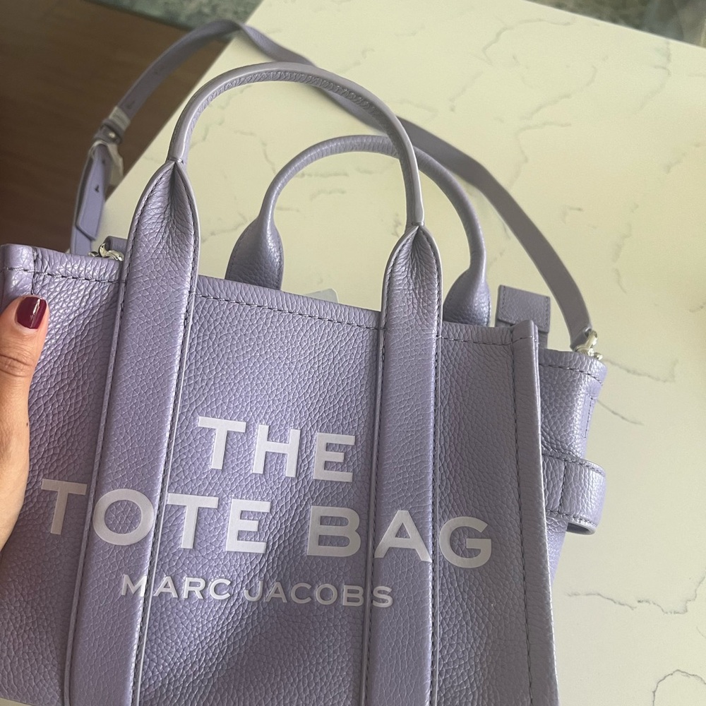 The leather Small Tote Bags - Picture 7 of 9